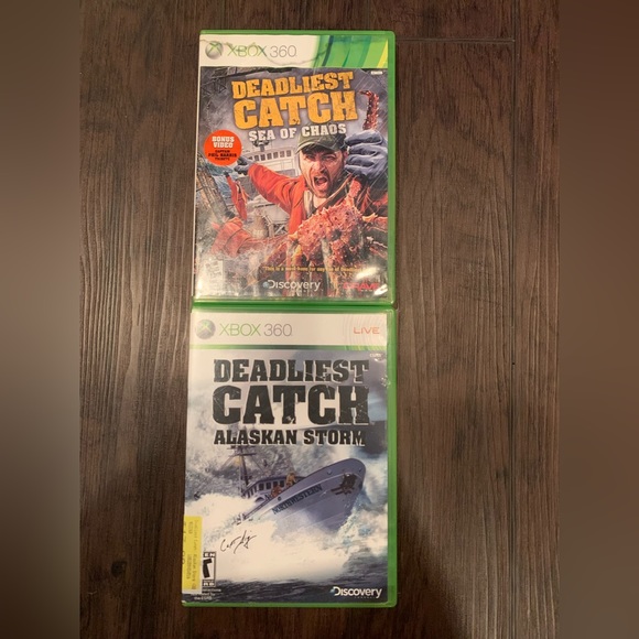 XBOX 360 Deadliest Catch Bundle - Picture 1 of 2